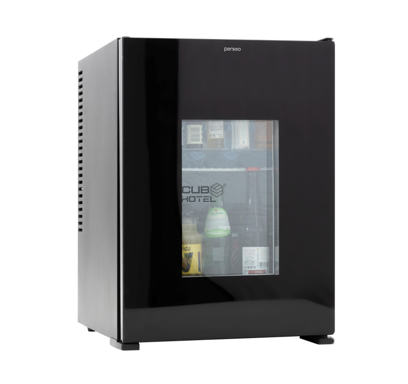 Minibar Nature 0dB Silencioso 37L Porta Vidro e Preta PERSEO